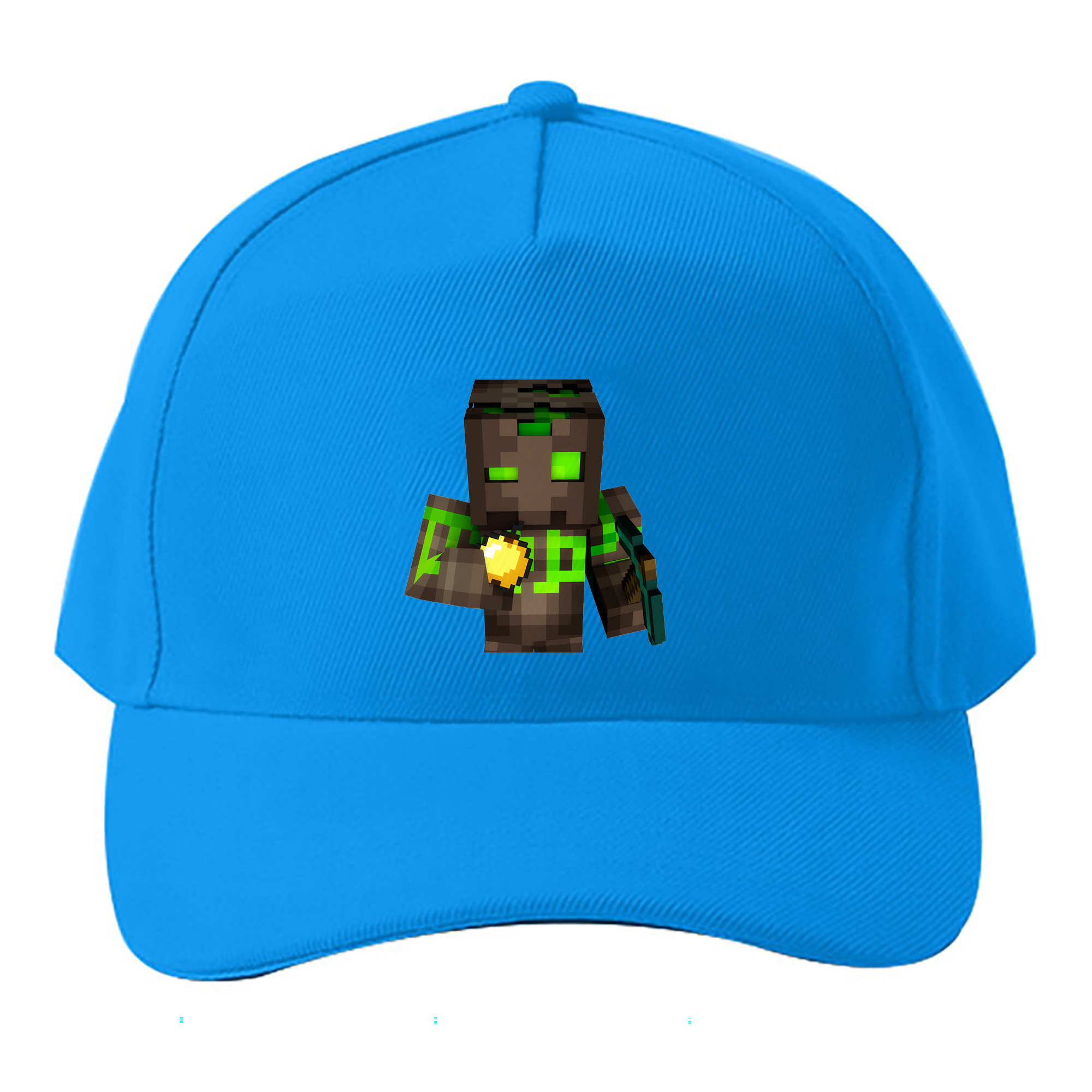 （画像用） マインクラフト ブロックの世界 Minecraft MC Block world ベースボールキャップ 綿100％ 男女兼用 帽子 スポーツ